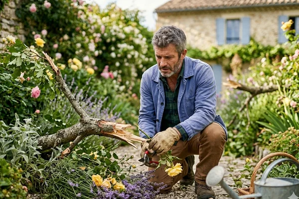 Jardinier-paysagiste confronté à un accident d'élagage / chute de branche — RC Pro